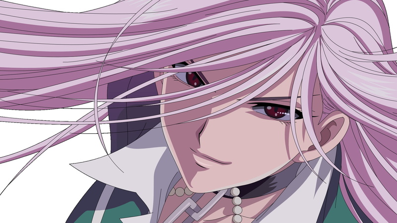 1080P, wooden, digital composite, close-up, portrait, art and craft, black, architecture, built structure, purple, Akashiya Moka, Rosario + Vampire, anime