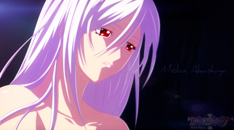 1080P, Rosario + Vampire, Anime, Moka Akashiya
