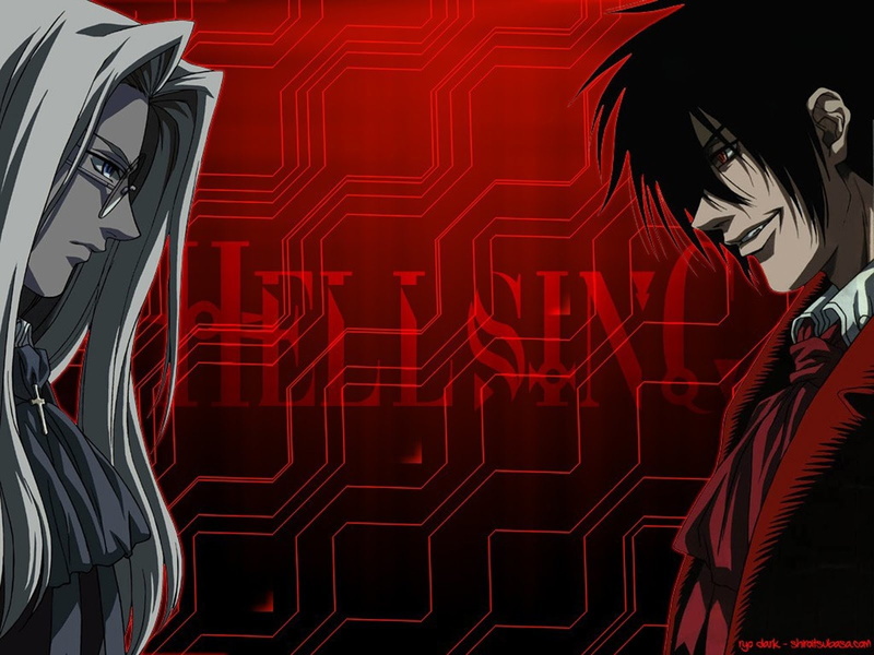 720P, Alucard (Hellsing), Anime, Hellsing, Integra Hellsing