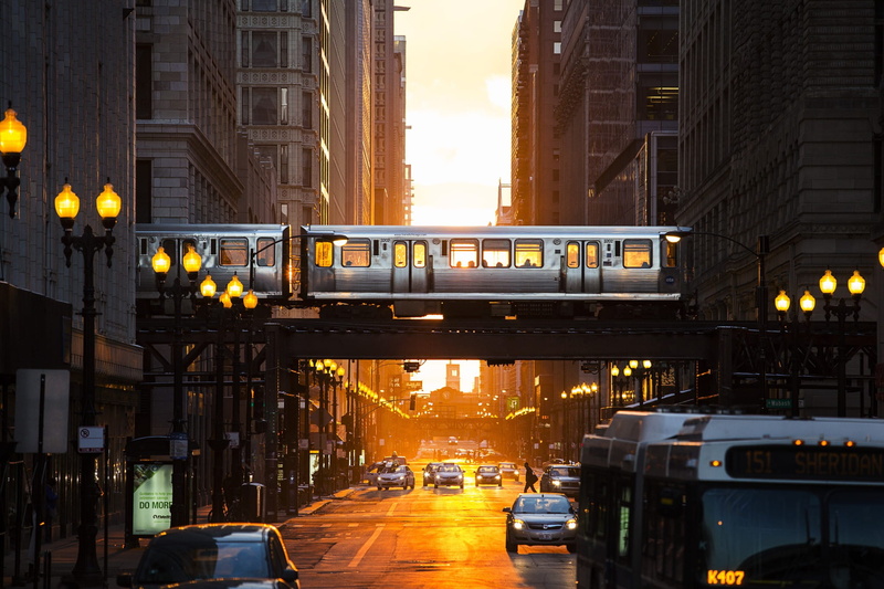 outdoors, city street, motion, connection, traffic, no people, car, light, motor vehicle, land vehicle, bridge - man made structure, street, united states