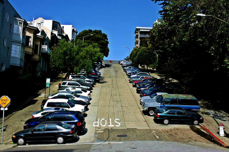 San Francisco, car, street, road, 4K, USA