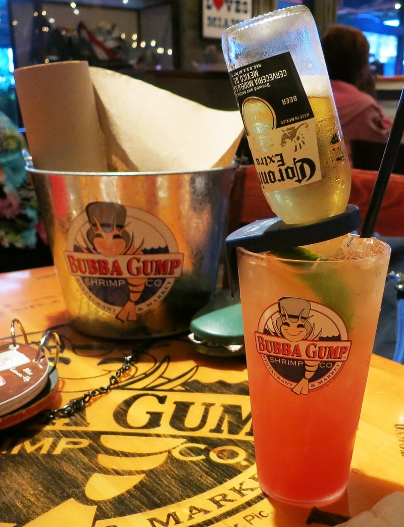 indoors, no people, mixed drink, bubba gump, focus on foreground, food, food and drink, representation, florida, container, message, 1080P, animal representation