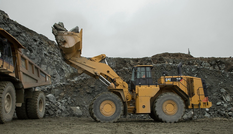 Wheel Loader, Vehicles, 1080P, Caterpillar 988K