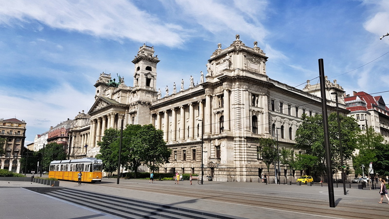 landmark, no people, the past, outdoors, hungary, urban landscape, city, tourism, cloud - sky, sky, budapest, sign, travel destinations, building exterior