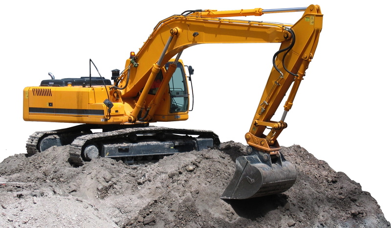 earth mover, commercial land vehicle, industrial equipment, 1080P, construction material, bulldozer, quarry, daytime, construction vehicle, construction site