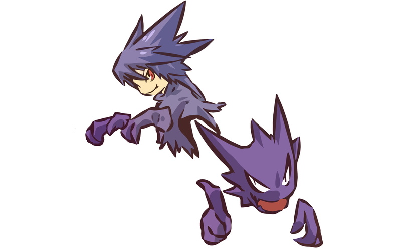 720P, Haunter, Pokémon, Hitec, Gijinka