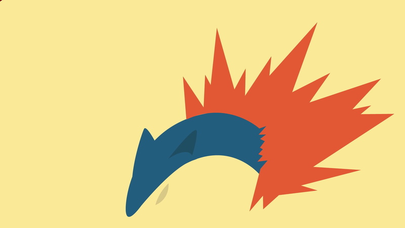 yellow, red, creativity, purple, pattern, Typhlosion (Pokemon), paper, copy space, Pokémon, cut out, indoors, no people, nature, colored background, art and craft