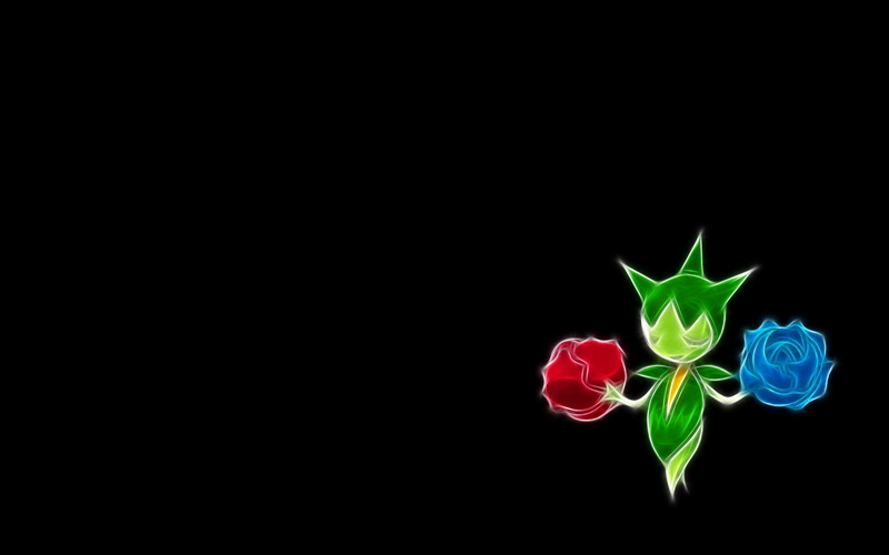 1080P, Grass Pokémon, Pokémon, Roselia (Pokémon)