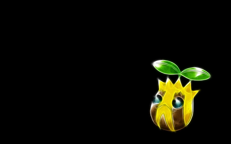 1080P, Pokémon, Sunkern (Pokemon), Grass Pokémon