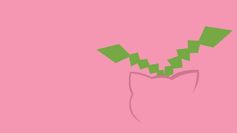 sign, nature, cut out, business, green color, Pokémon, colored background, symbol, Hoppip (Pokémon), no people, paper, pink color, 1080P, computer icon