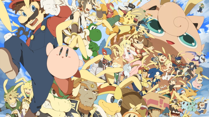 bowse, video, zelda, legend, mario, ivysaur, aran, luigi, samus, games, 1080P, art, kirby, hd, pikachu, lucas, squirtle, ganondorf, Link