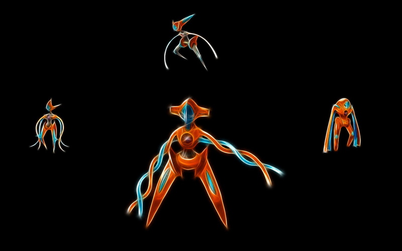art and craft, low angle view, close-up, night, Deoxys (Pokemon), studio shot, copy space, Pokémon, sky, Legendary Pokémon, 1080P, glowing, representation