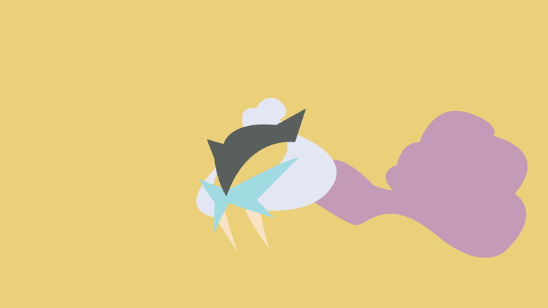 studio shot, silhouette, art and craft, indoors, close-up, no people, paper, 1080P, emotion, yellow background, craft, Legendary Pokémon, yellow, creativity