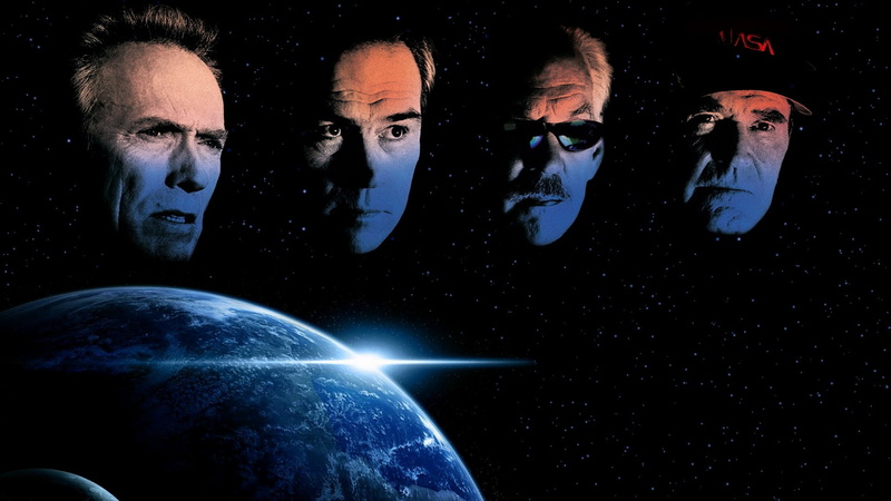 James Garner, Donald Sutherland, Tommy Lee Jones, 1080P, Movie, Space Cowboys, Clint Eastwood