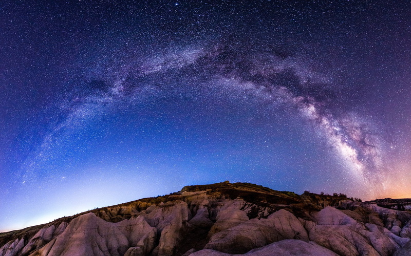 stars, mountain, nature, universe, beauty, 1080P, peacefull, landscape, sky