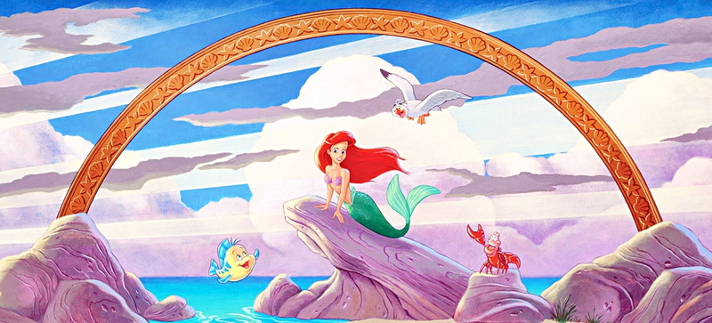cartoon, princess, disney, family, mermaid, little, 2K, adventure, animation, ariel, 1littlemermaid, fantasy