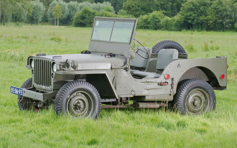 outdoors, field, land vehicle, off-road vehicle, plant, environment, growth, grass, jeep, land, the front, landscape, wheel, stationary, SUV, mode of transportation