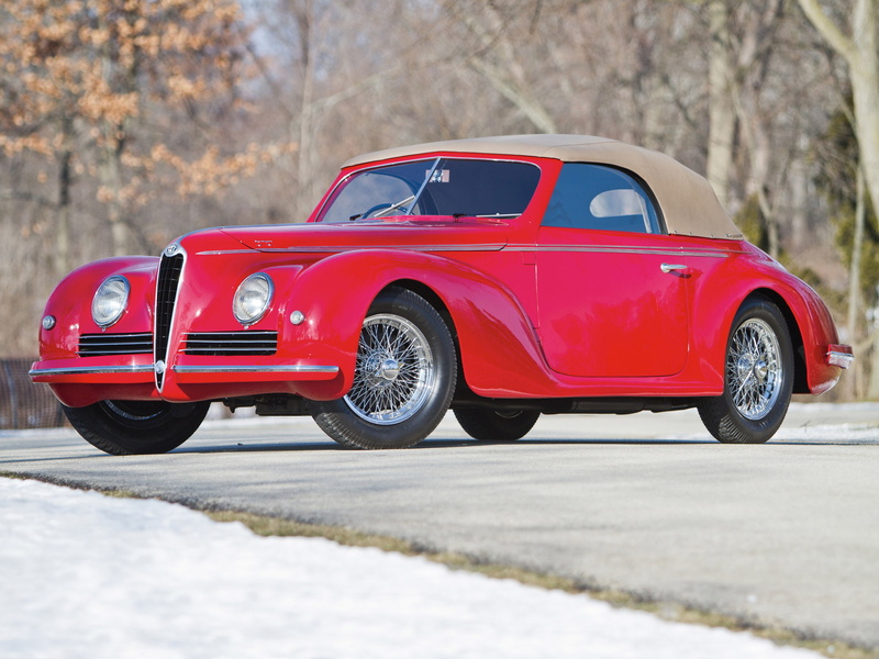 1080P, alfa, 2500, retro, romeo, sport, 1942, cabriolet, 6 c