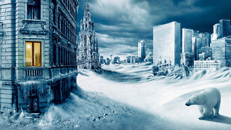 age, 1080P, towns, ice, cities, apocalypse