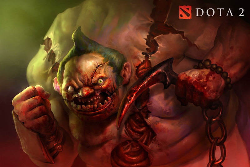 blood, belief, spirituality, human hand, indoors, holding, digital, freshness, celebration, DotA 2, communication, pudge, Dota, people, food, Pudge (DotA 2)