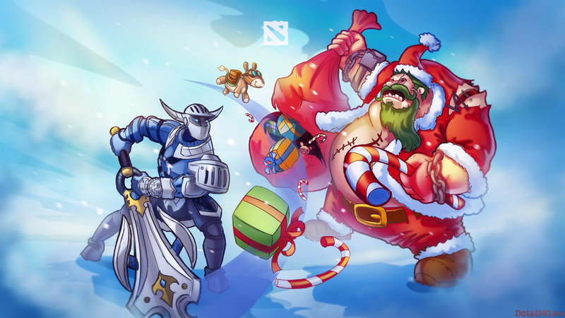 outdoors, santa, animal, sunlight, representation, pudge santa, blue, cloud - sky, illustration, 1080P, vector, computer Graphic, no people, large group of objects