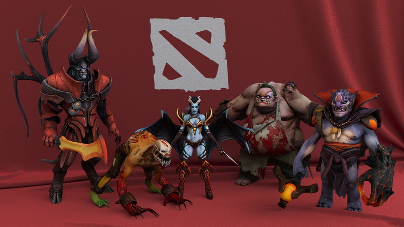 warrior, Queen, Lifestealer, horns, 1080P, poster, Pudge, pain, of, fantasy, demon, doom, lion, 2, monster, dota, games