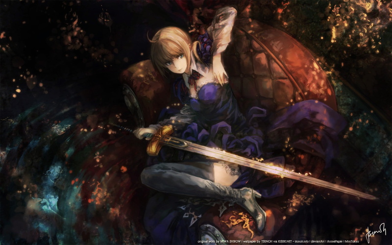 group of people, statue, representation, sword, character, haired, nature, plant, female, anime, beige, three quarter length, food, sculpture