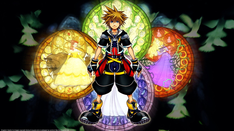 boy, green, anime, 1080P, kingdom, black, picture, hearts, cartoon/comic, hd