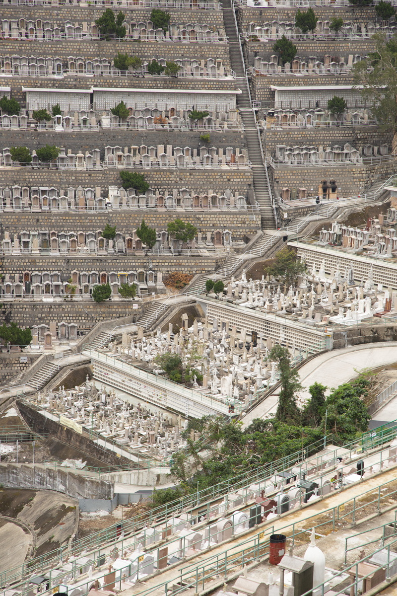 transportation, outdoors, town, nature, cityscape, dead, street, scenery, building exterior, built structure, gray, aerial view, tombs, land vehicle, landscape