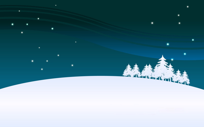 illustration, star - Space, blue, cold - Temperature, forest, 1080P, night, new year, winter, cold temperature, ate, tree, celebration, pine Tree, copy space