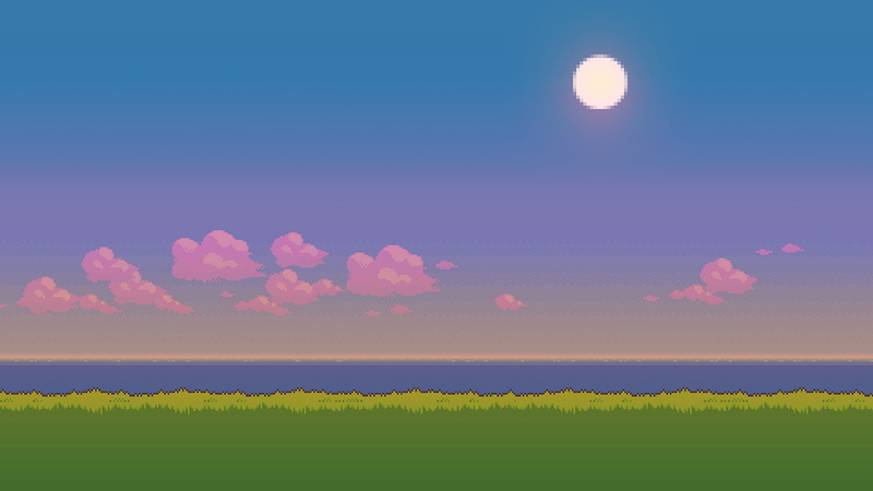 full moon, day, horizon over land, Pixels, The sun, meadow, non-Urban Scene, beauty In Nature, rural Scene, season, tranquility, environment, springtime