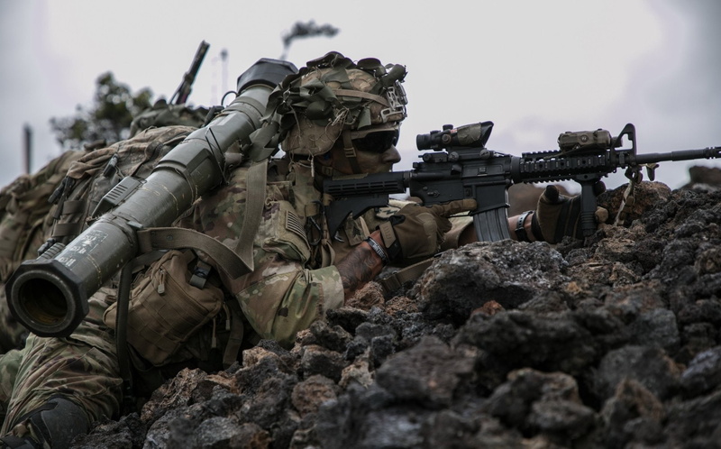 Soldier, M4 Carbine, AT4, Weapon, Military, 1080P