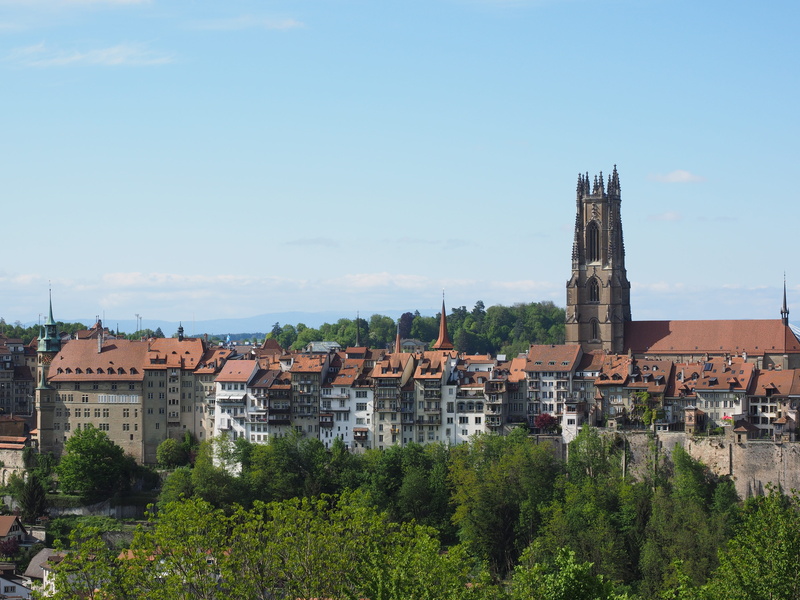 building, city, outdoors, building exterior, day, no people, place of worship, switzerland, nature, architecture, copy space, plant, built structure, historic center