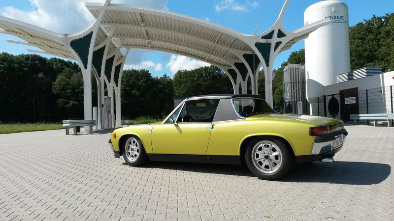 jaune, porsche, 914, classic, germany, 1080P, coupe, cars, 916