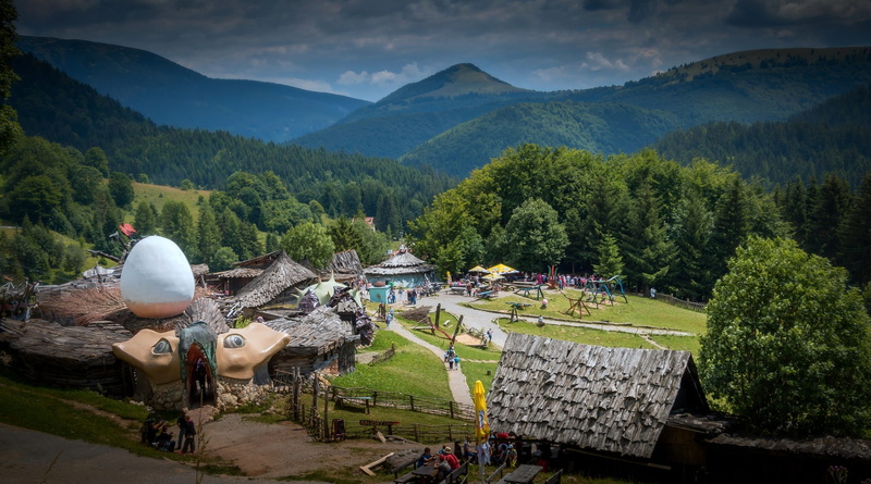 fairyland village, built structure, slovakia, mountain range, tranquil scene, environment, plant, nature, trip, mountain, drevenica, fairy tales, beauty in nature