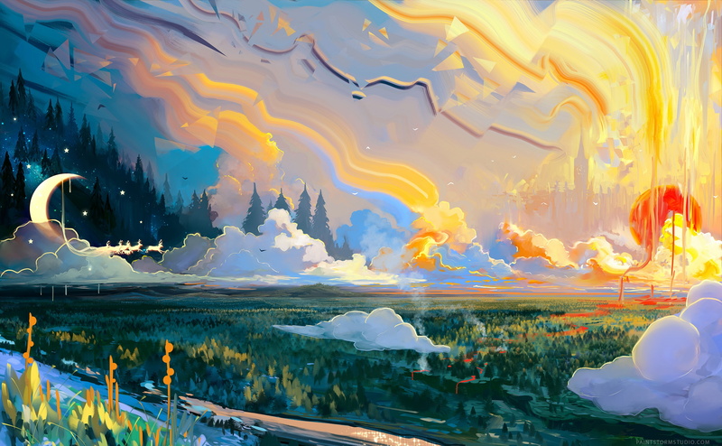 fairyland, Fantasy, #amazingart, #drawing, #painting, #fantasy, #fairyland, Artistic, 4K