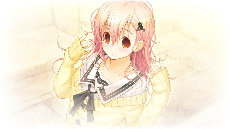 kanojo, mukou, kimi, koi, aoi, 1080P