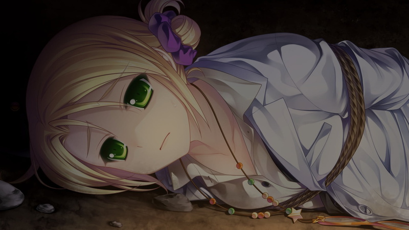 pattern, blonde, fragility, andamp; - sora no mukou de sakimasu you ni, creativity, indoors, vulnerability, anime, representation, close-up, 1080P, haired