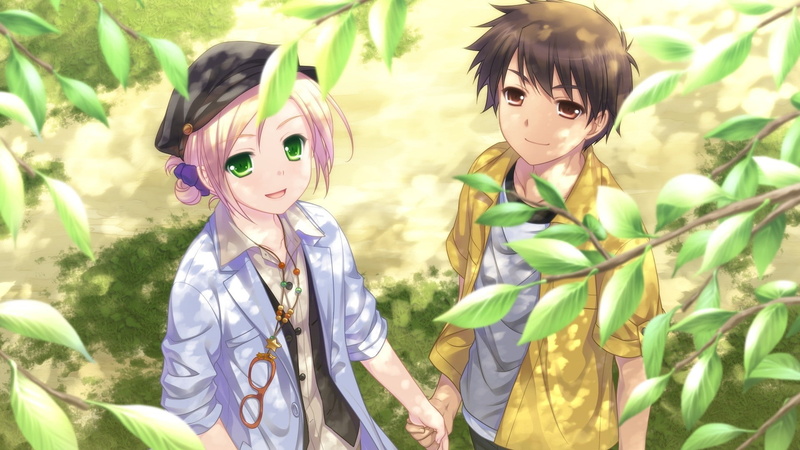 1080P, anime, Tsukasa Mahori, Kanno Kou, Visual Novel, Sora No Mukou De Sakimasu You Ni