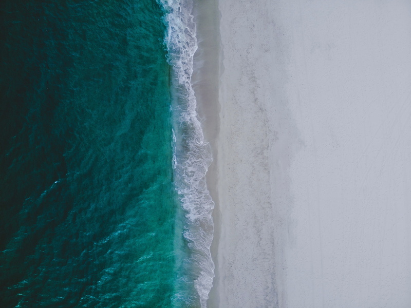 sea, coastline, land, turquoise Colored, beach, mavic, backgrounds, holiday, outdoors, blue, tourism, drone view, 4K, sand, looking down, water, ocean