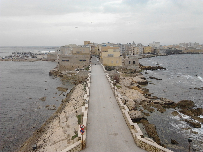 1080P, Trapani, Sicily, sea, Torre di Ligny, Vista, Italy