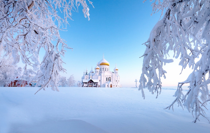 winter, snow, 1080P, Russia, Ural