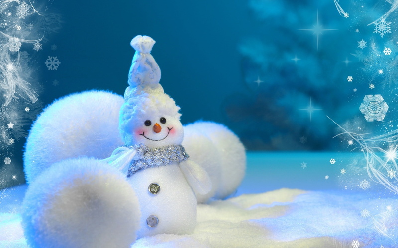 snowman, christmas, happy, little, winter, ornaments, 2K, celebration