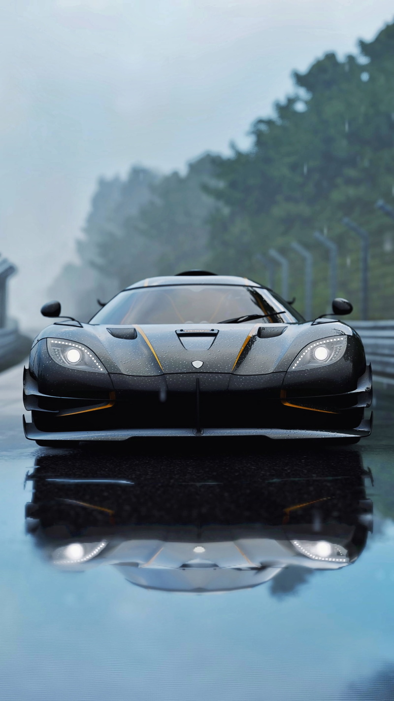 4K, koenigsegg, koenigsegg ccx, racing, sports car, front view