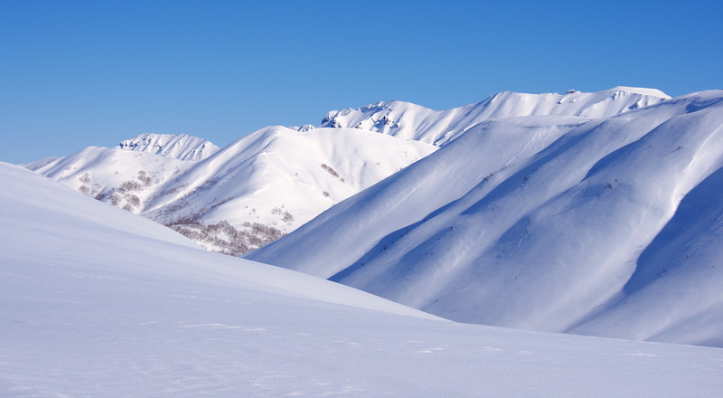 environment, clear sky, snowdrifts, cold, ice, blue, snow, beauty in nature, day, tranquility, mountain, 4K, kamchatka, scenics - nature, snowing, nature