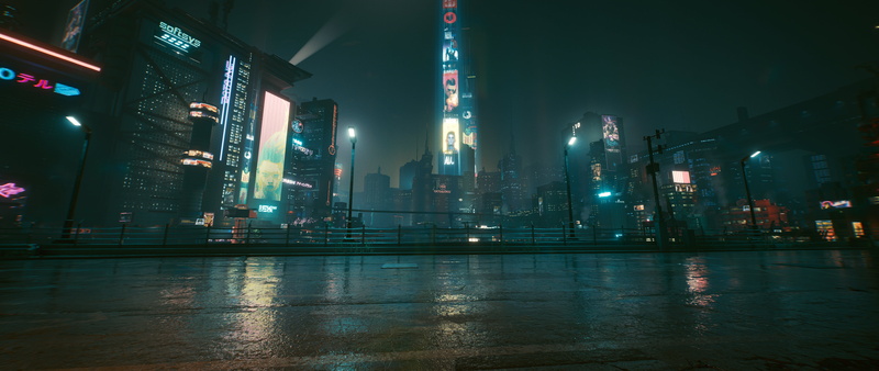 video games, ultra high resolution image, Cyberpunk 2077, ultra-wide ...