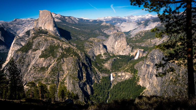rock, travel destinations, environment, outdoors, cold, mountain, travel, coniferous tree, scenics - nature, tranquil scene, sierra nevada, day, solid
