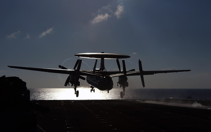 planes, airborne, an, 1080P, hawkeye, 2c, e, black, carrier, hd, plane, from, c