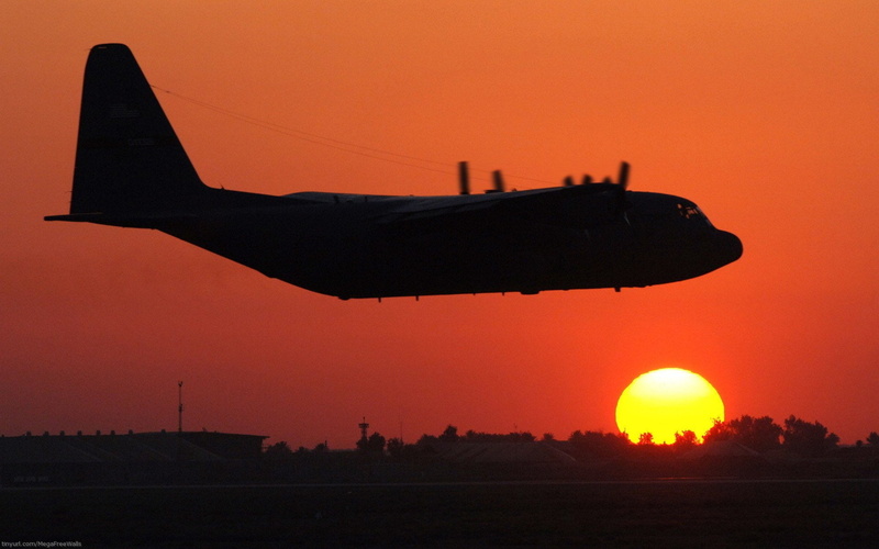 1080P, Military Transport Aircraft, Lockheed C-130 Hercules