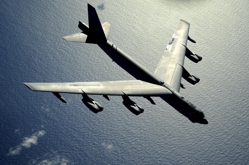nasa, united, aircrafts, states, bomber, air, strategic, force, boeing, stratofortress, b 52, 1080P
